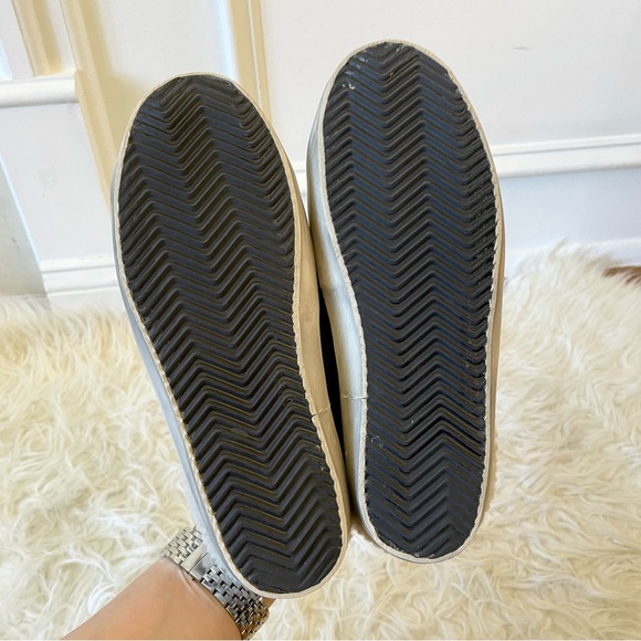 Golden Goose Superstar Sabot Sneaker Shearling Lined Black Silver Beige size 36 - Picture 14 of 16